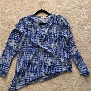 Eight Sixty asymmetrical blouse